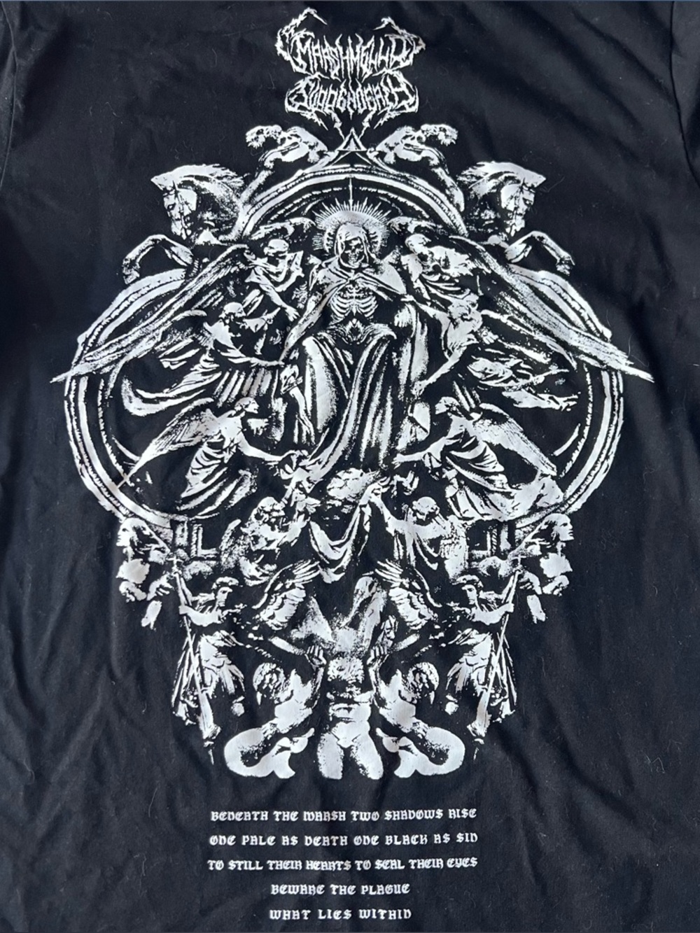 Limited Edition Marshmello x Svdden Death Graphic T-Shirt - Size MEDIUM - Picture 7 of 7